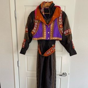 Incredible Vintage Bogner ski suit
